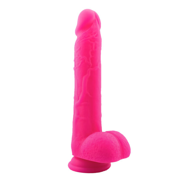 Huge-Pink-Platinum-Liquid-Silicone-Dildo-with-balls-and-suction-cup-10-inch-85227